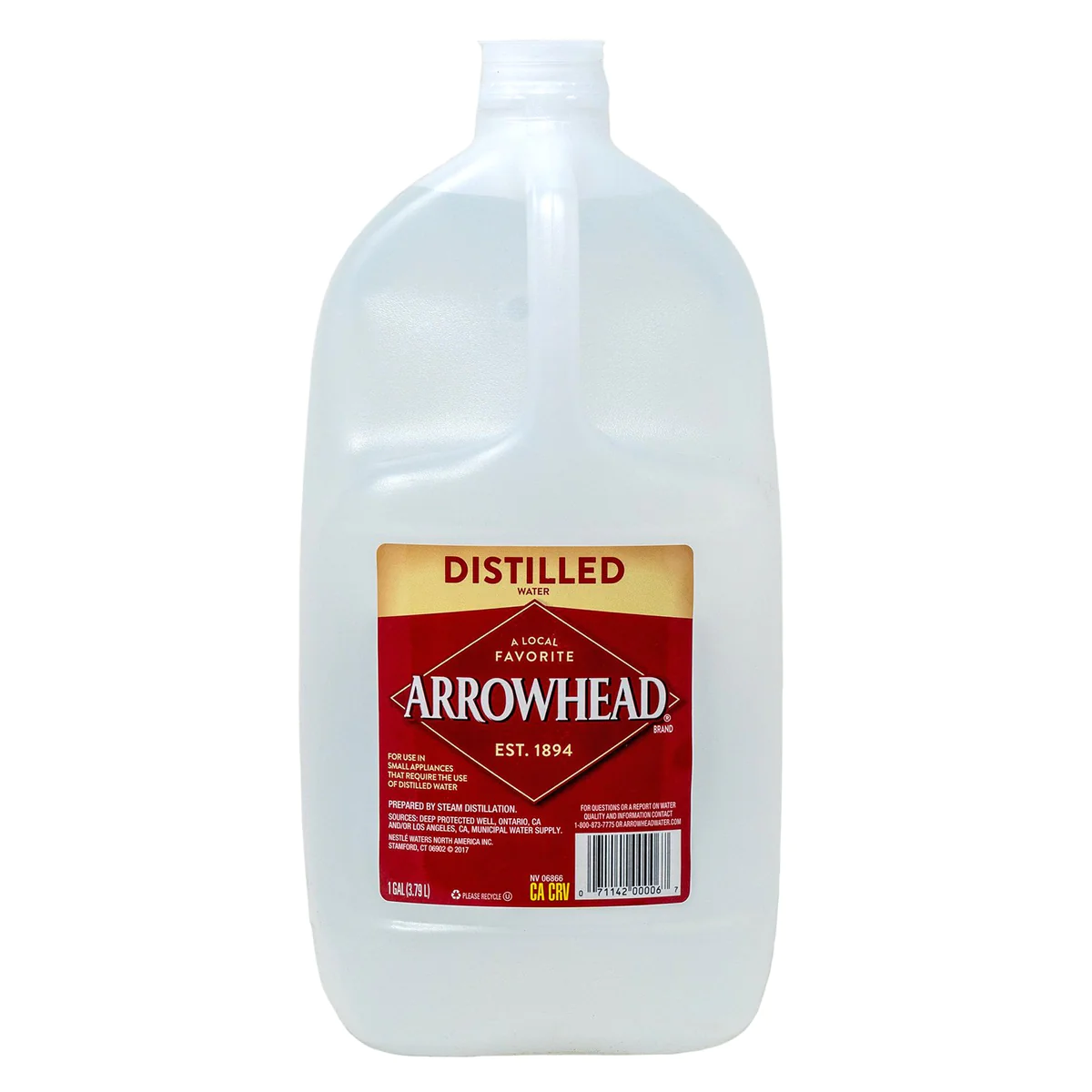 Arrowhead Distilled Water