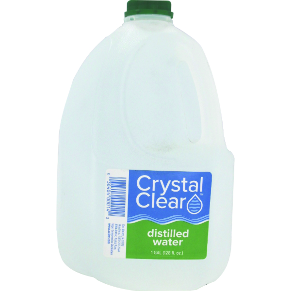 Crystal Clear Distilled Water